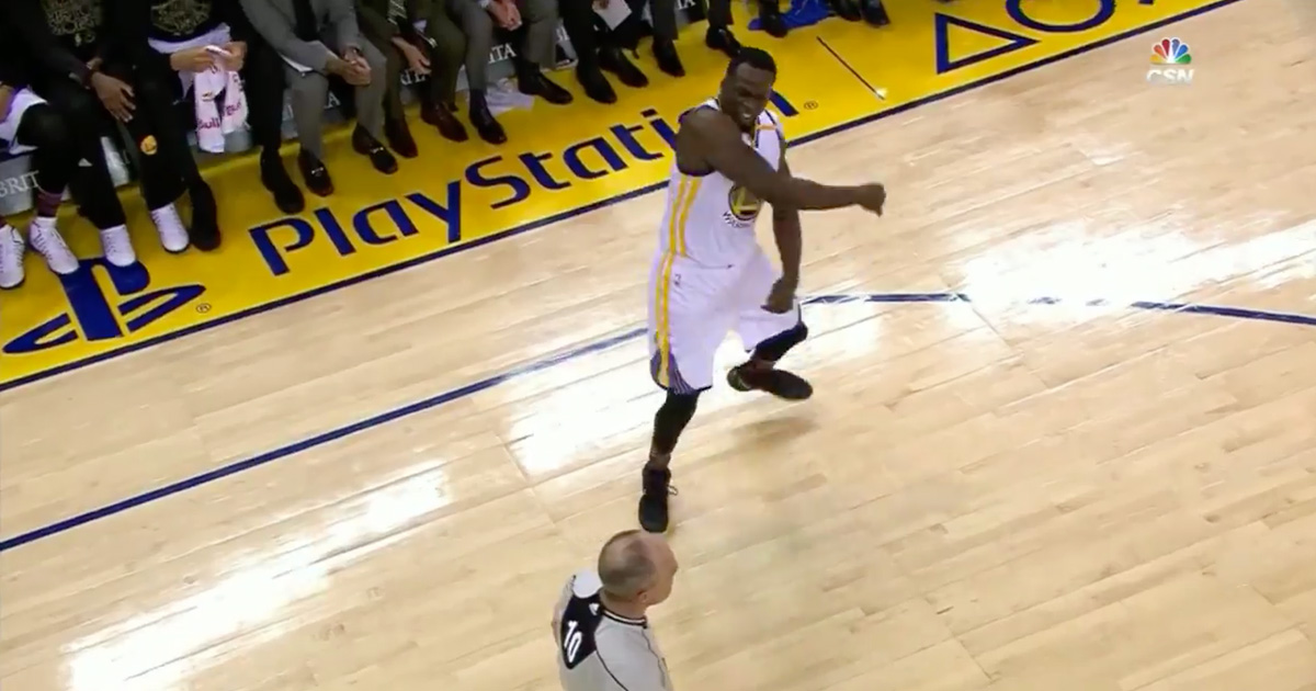 WATCH: Draymond Green Ejected After Losing His Cool Over Foul Call