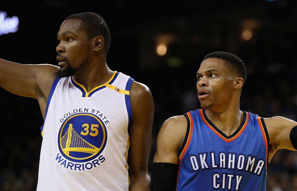 Kevin Durant Addresses 'Fake Drama' Between Him and Russell Westbrook