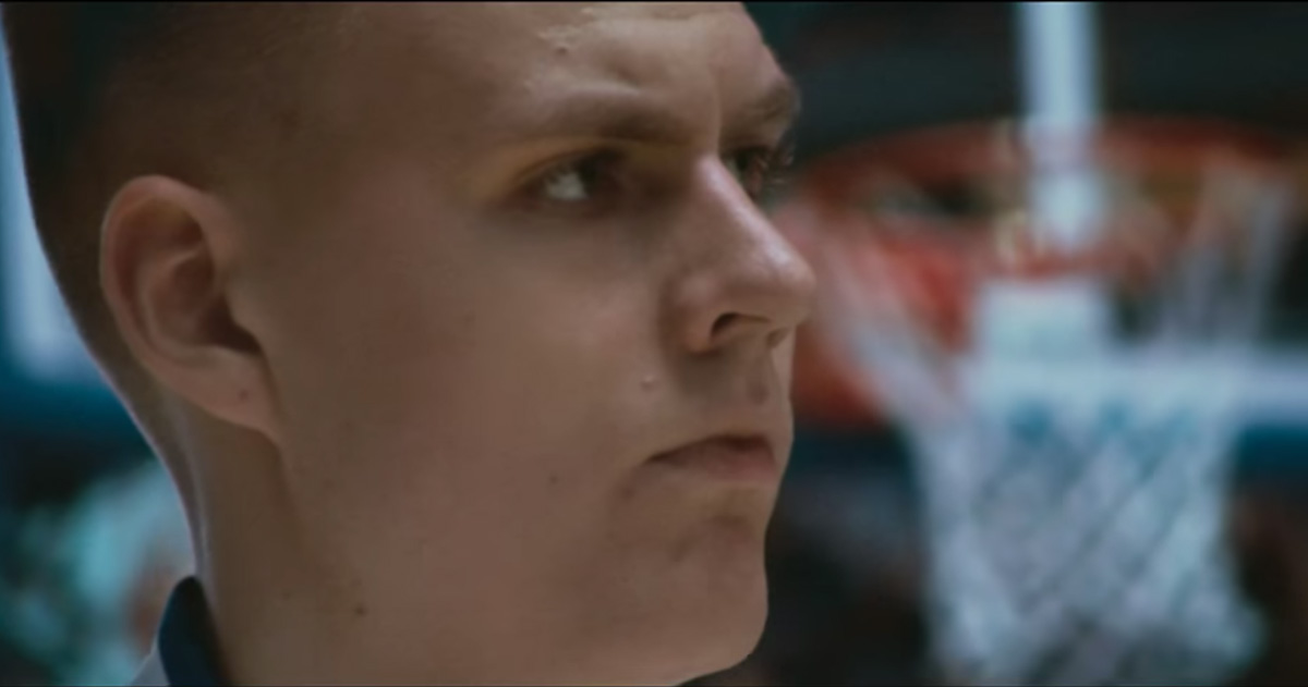 Kristaps Porzingis Stars In 'Dream' NBA Spot