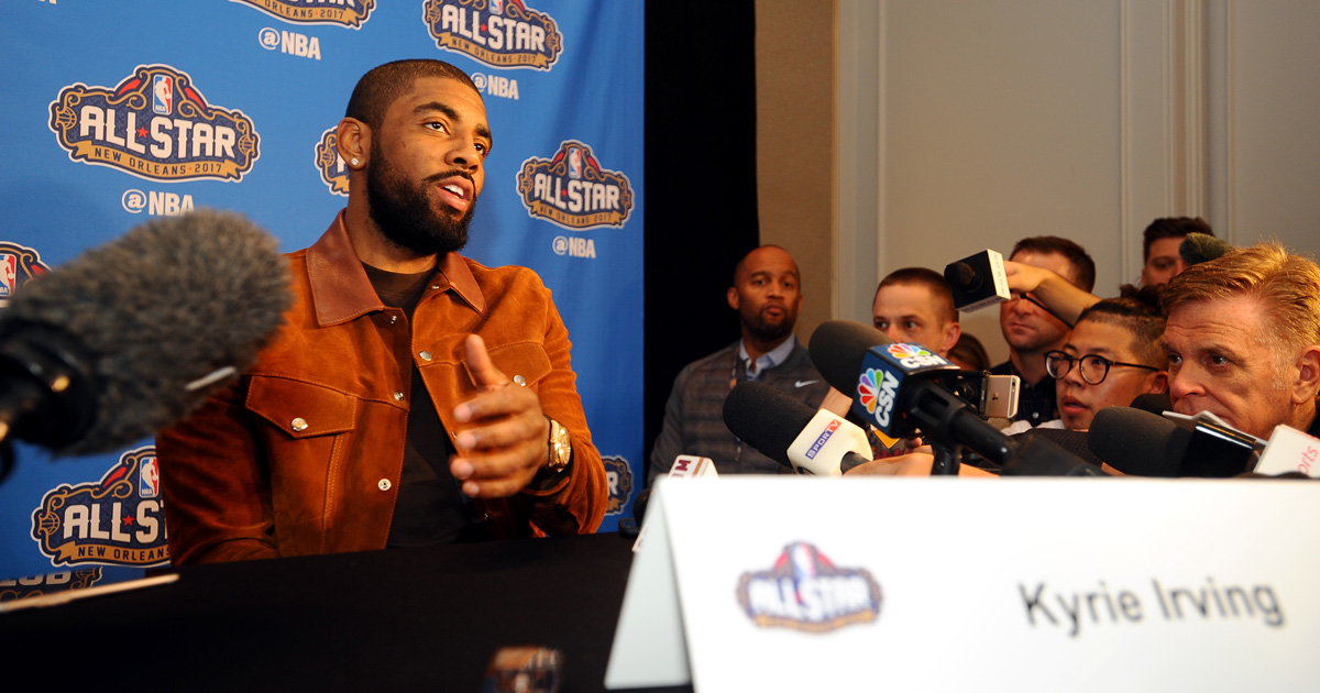 Kyrie Irving Believes The Earth Is Flat