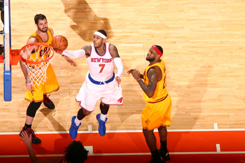Kevin Love Calls Carmelo Anthony Trade Rumor a 'Lie'