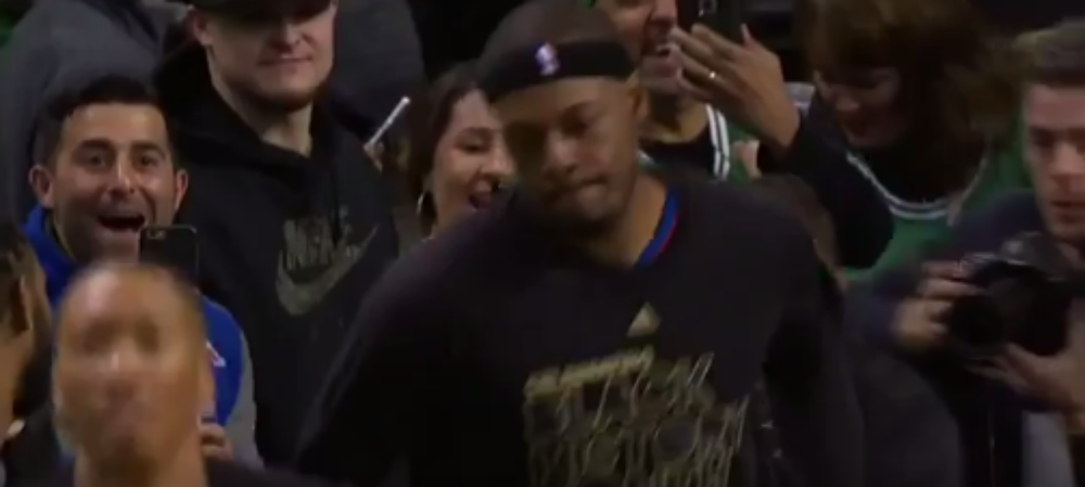 WATCH: Paul Pierce Makes Final Entrance To TD Garden