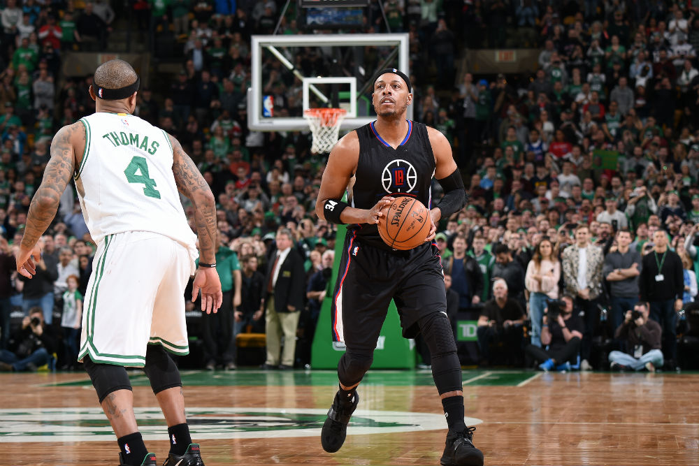 WATCH: Paul Pierce Nails His Final Shot At TD Garden