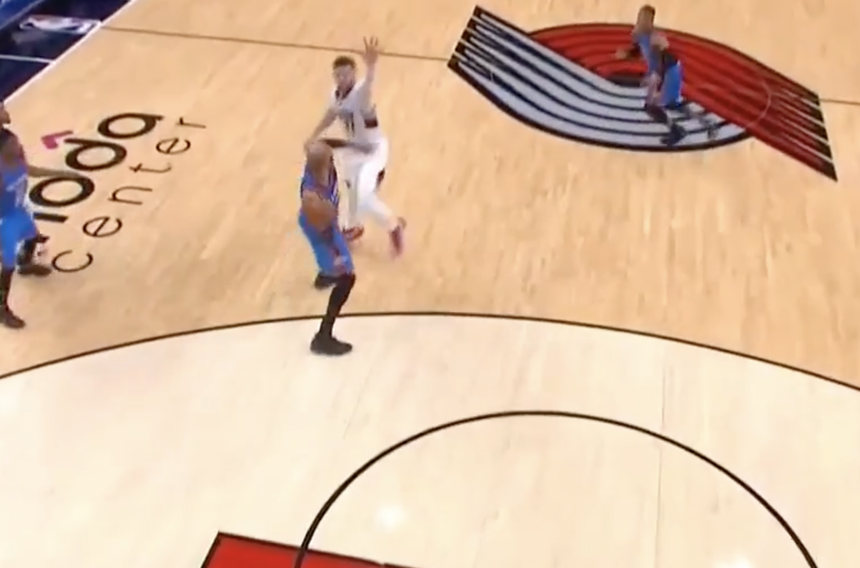 Taj Gibson Drills Long Range Bomb
