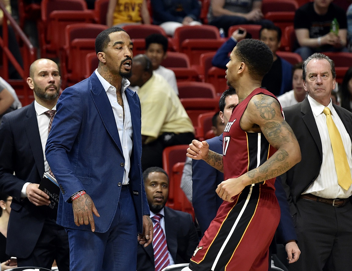 WATCH: J.R. Smith Gets Into It With Rodney McGruder