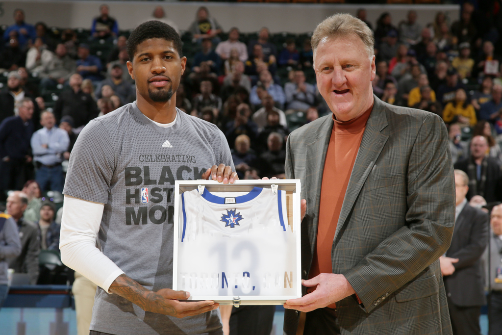 Larry Bird Calls Paul George Trade Talk 'Fake News'
