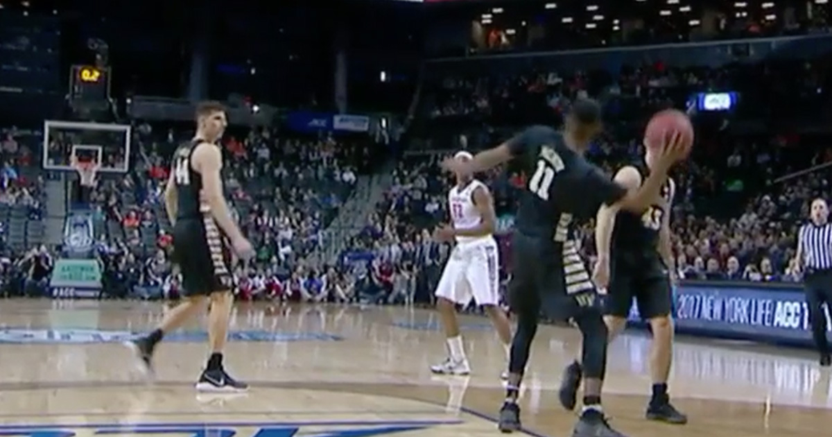 WATCH: Wake Forest's Greg McClinton Hits 80-Foot Buzzer-Beater