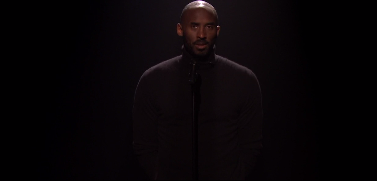 Kobe Bryant Performs Slam Poem