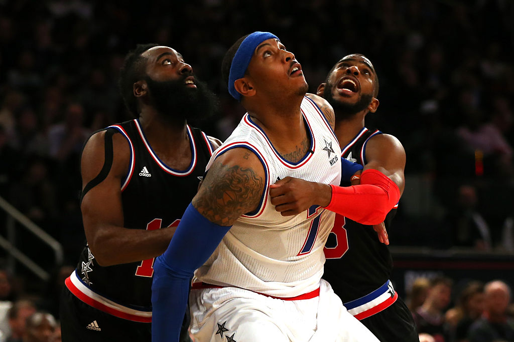 Report: Carmelo Anthony Confident He's Going to Houston