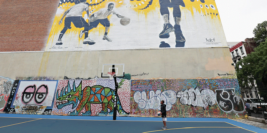 Kevin Durant Charity Foundation Unveils New Court in NYC