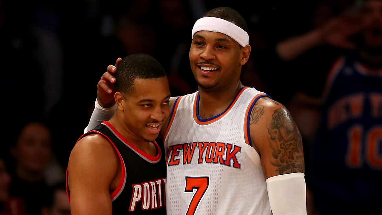 CJ McCollum Says Carmelo Anthony Would Make the Blazers a Top-3 Team in the West