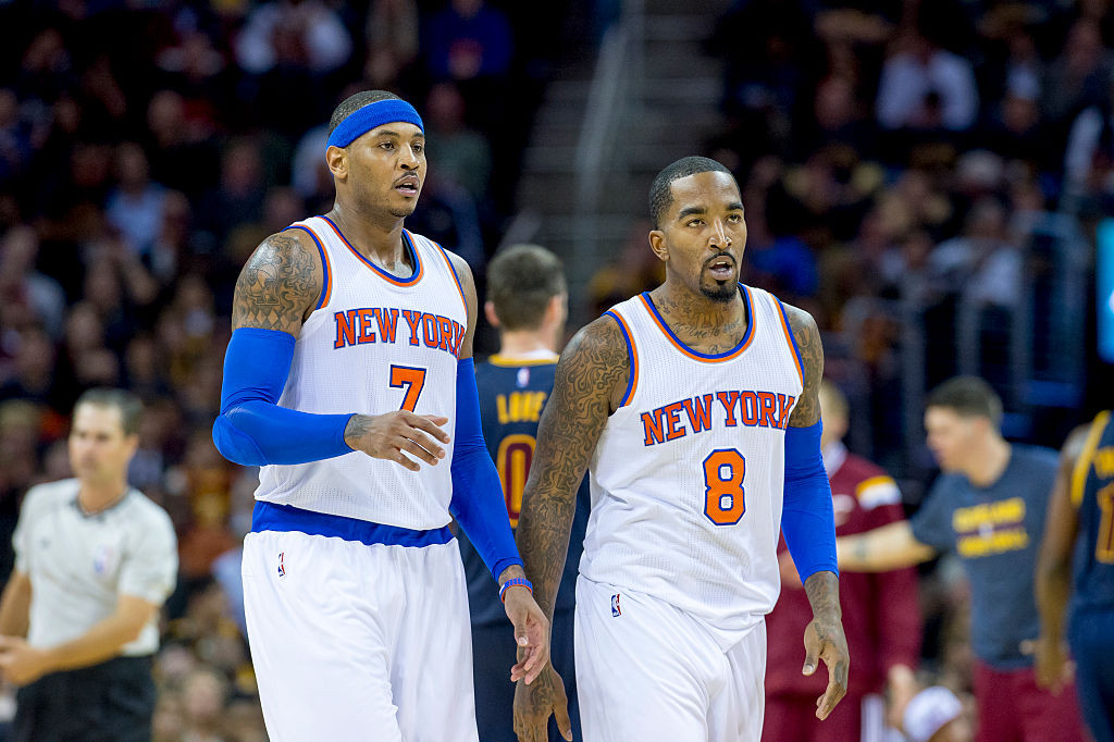 JR Smith Prefers 'Hoodie Melo' to 'Regular Melo'