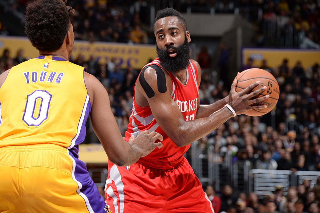 James Harden Outduels Nick Young in Drew League Playoffs