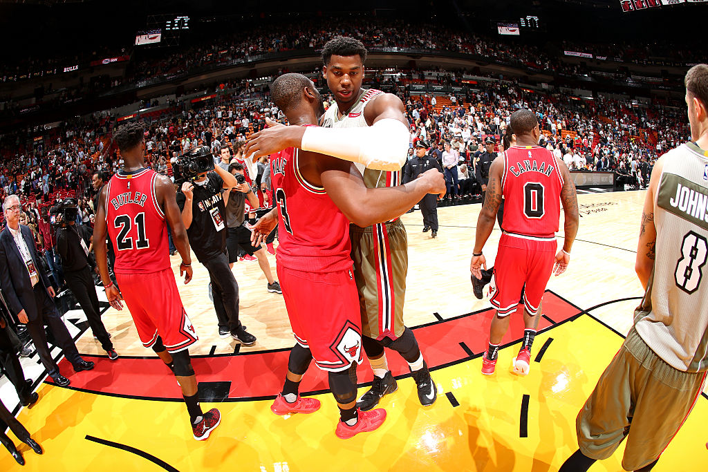 Hassan Whiteside: 'It'd Be Great' to Play With Dwyane Wade Again