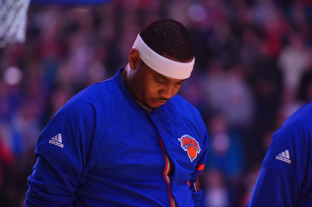 Knicks Leave Carmelo Anthony Off Season Ticket Promo
