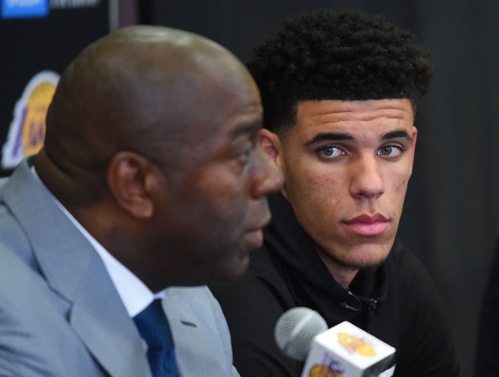 James Worthy Compares Lonzo Ball to Magic Johnson