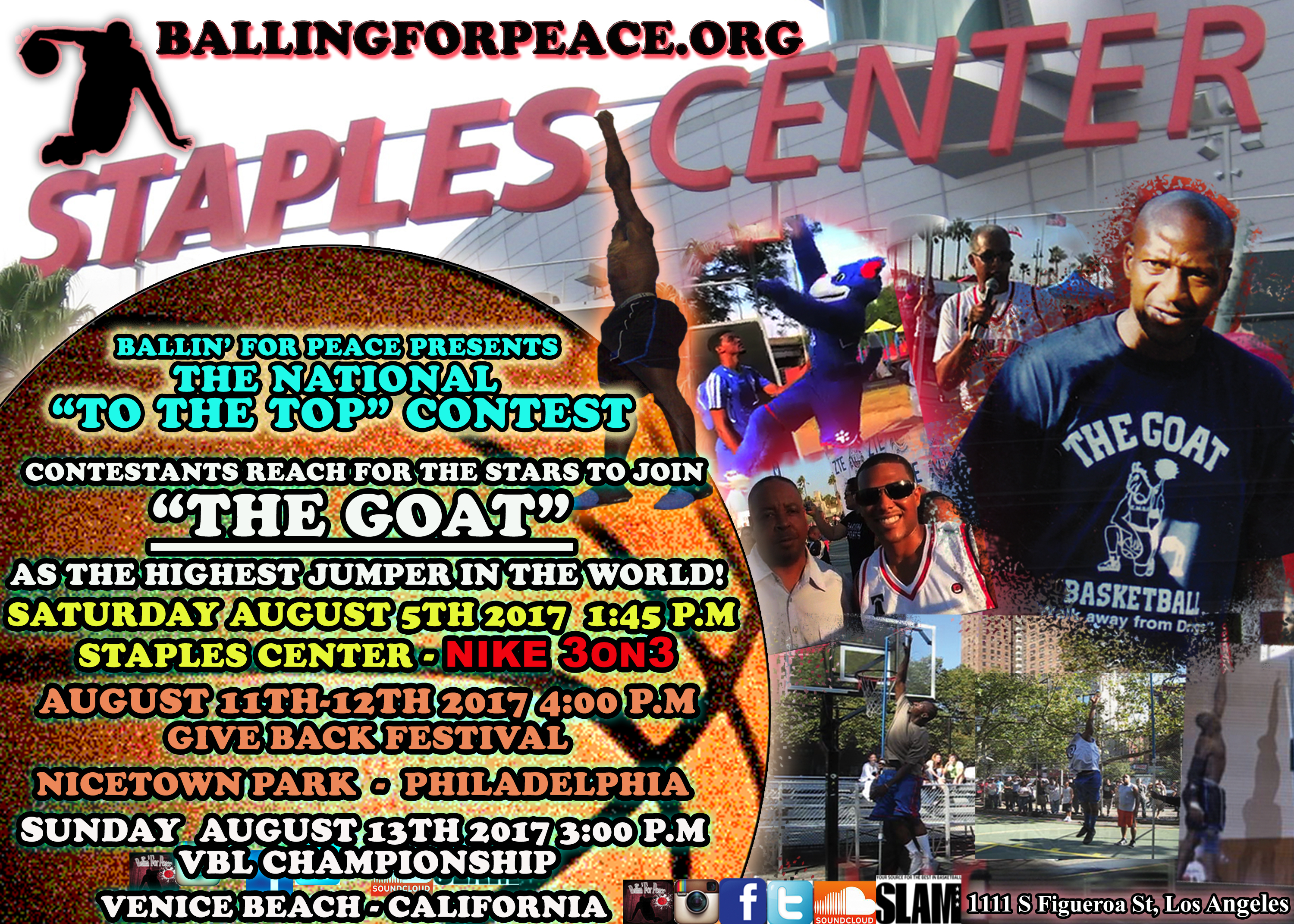 Ballin' For Peace National Tour To Hit LA & Philly This Month
