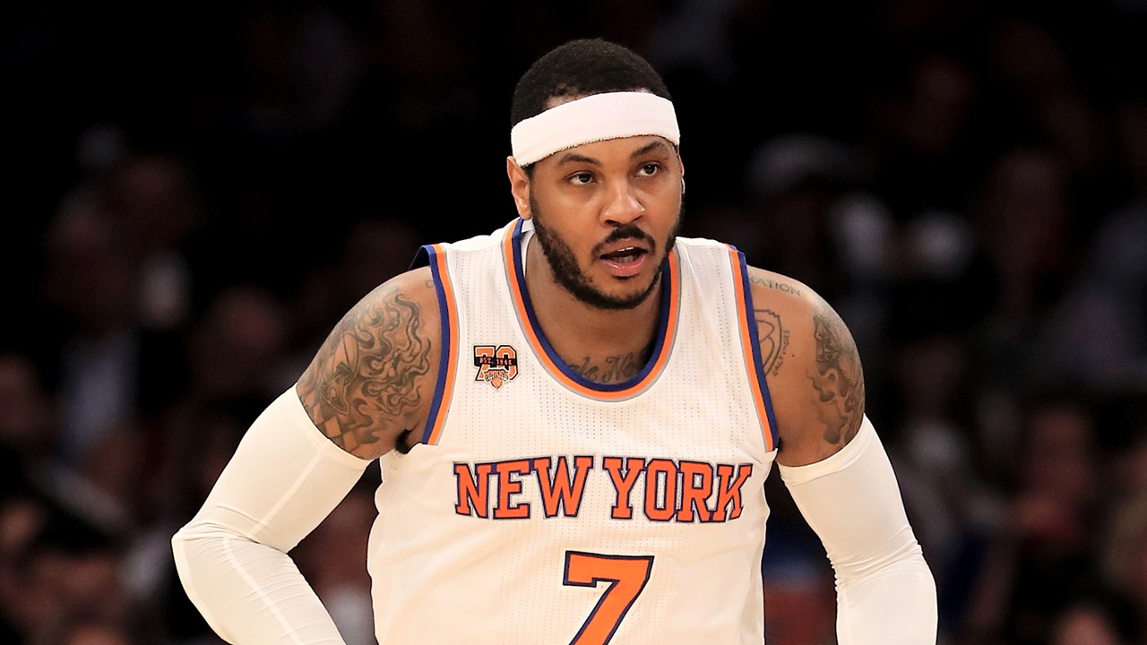 Carmelo Anthony at Peace after 12-Month 'Emotional Roller Coaster'