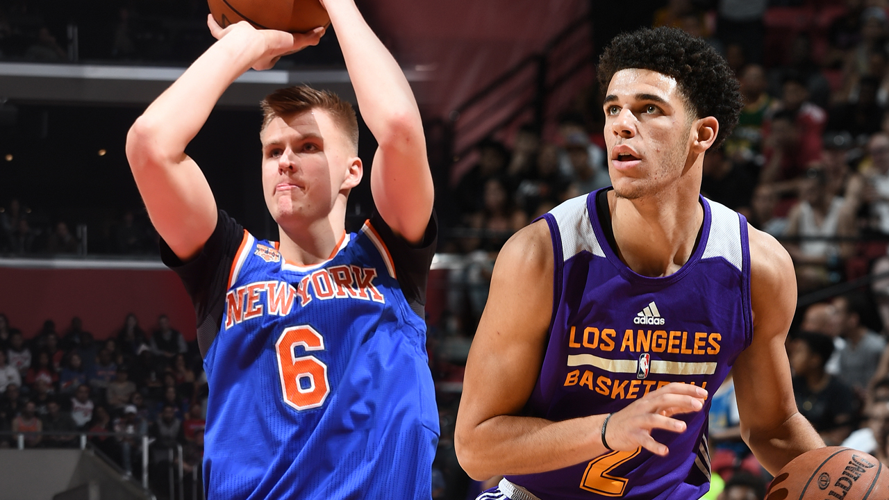 Report: Phil Jackson Wanted to Trade Kristaps Porzingis for Lonzo Ball