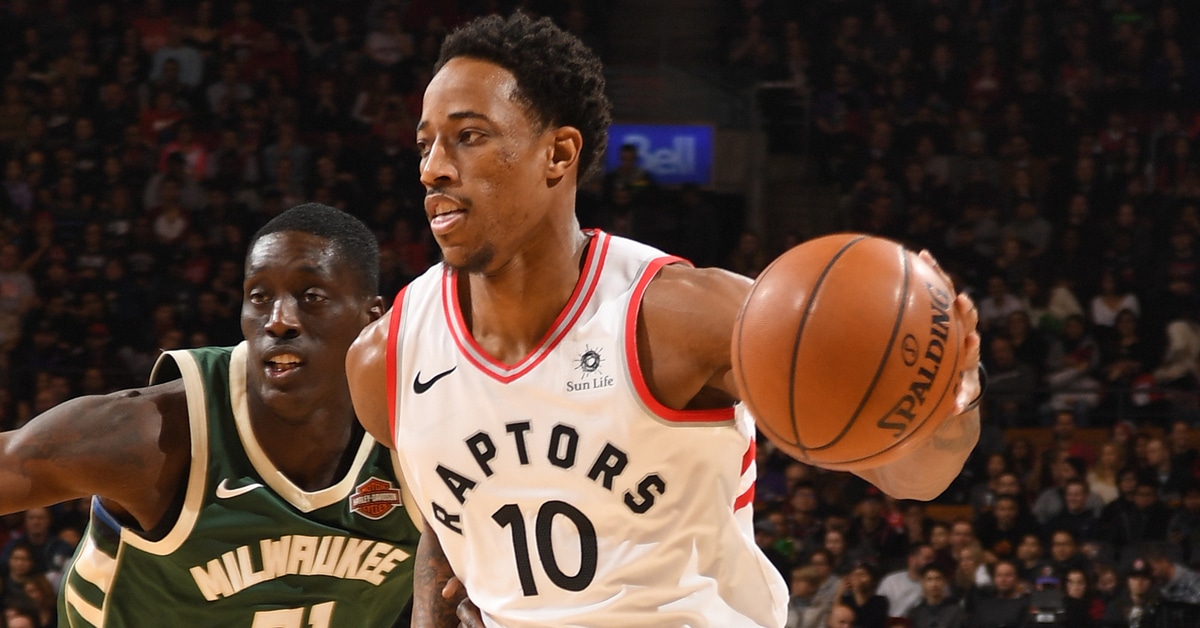 DeMar DeRozan Scores Career-High 52 Points To Defeat Bucks in OT