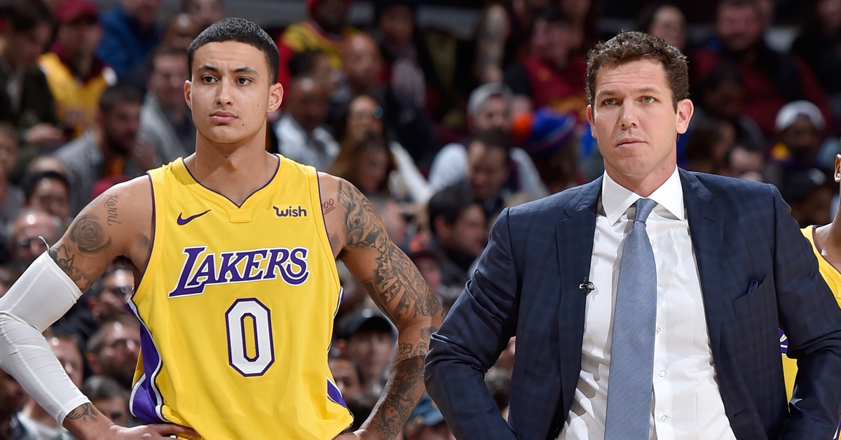 Kyle Kuzma Says Lakers Players ‘Stand By Luke [Walton]’