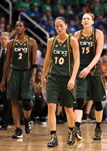 Swin Cash, Lauren Jackson & Sue Bird Swin Cash, Lauren Jackson & Sue Bird