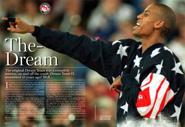 Dream Team II feature, SLAM 133. Dream Team II feature, SLAM 133.
