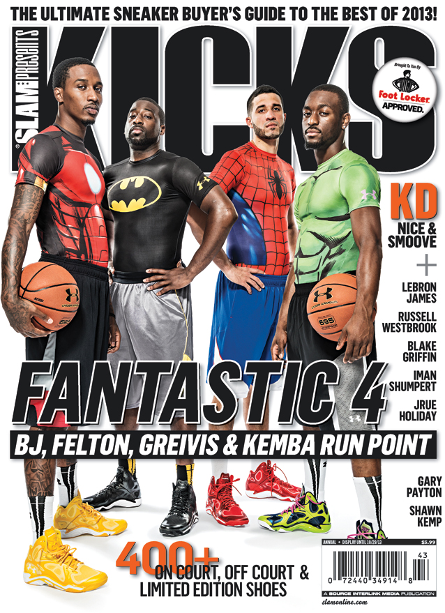 Brandon Jennings, Ray Felton, Greivis Vasquez and Kemba Walker Brandon Jennings, Ray Felton, Greivis Vasquez and Kemba Walker