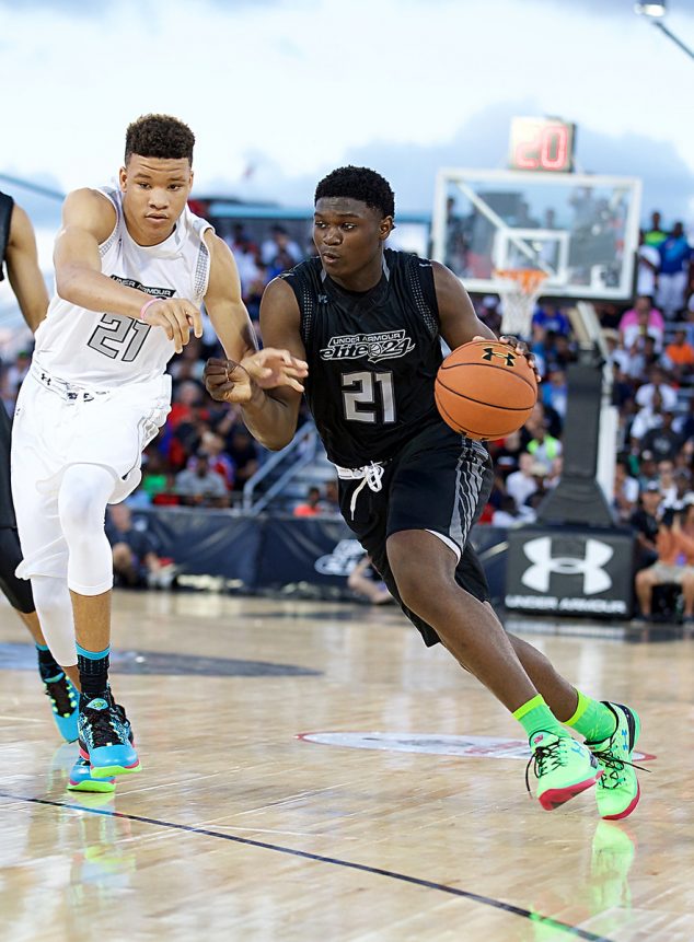 New York, NY - August 20, 2016: Under Armour Elite 24 Basketball Game. (Photo by Kelly Kline/Under Armour)