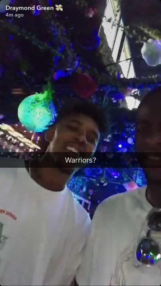 nick young draymond warriors
